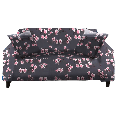 CUBRE SOFÁ FLORES ROSADAS 3 CUERPOS 190X230CM | 6 UNID 1