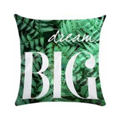 COJIN DECORATIVO ESTAMPADO DREAM BIG 43X43CM | 6 UNID1