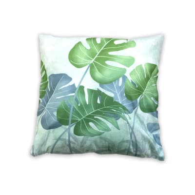 COJIN DECORATIVO ESTAMPADO PLANTAS COLORES SURTIDOS 43X43CM | 6 UNID1