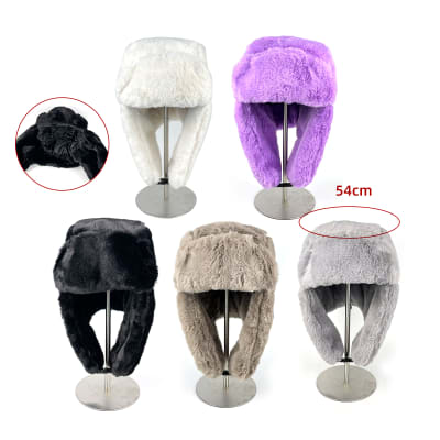GORRO TIPO AVIADOR PLUSH ENTERO 54CM| 12 UNID1