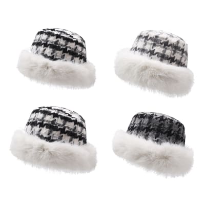 GORRO ESTILO SOMBRERO INTERIOR PELUDO 58CM1