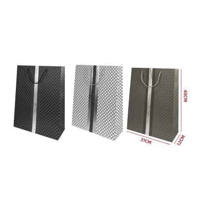 BOLSA REGALO MEDIO LUTO GRANDE 31X40X12CM1