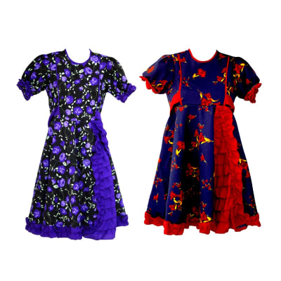 VESTIDO CHINITA FIESTAS PATRIAS NIÑA 14, 16, S1