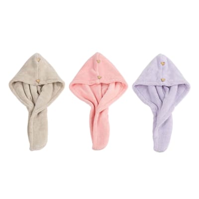 GORRO PARA SECAR PELO DOBLE CAPA 26*65CM1