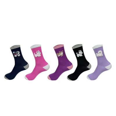 CALCETIN LOLA MEDIA CAÑA PERRO1