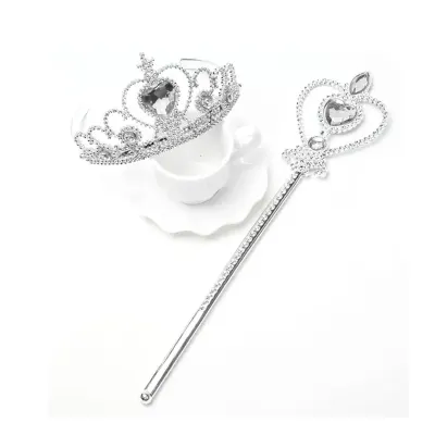 SET CORONA+VARITA MAGICA 37CM1