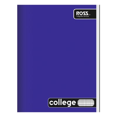 CUADERNO COLLEGE CALIGRAFIA VERTICAL LISO 80 HOJAS | 10 UNID1