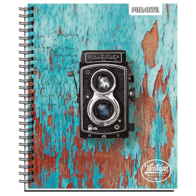 CUADERNO UNIVERSITARIO DISEÑO VINTAGE 7MM  100 HOJAS| 10 UNID1