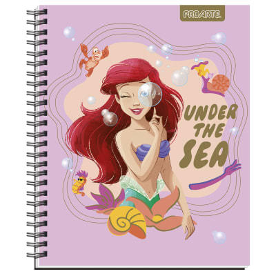 CUADERNO UNIVERSITARIO PRINCESAS MATEMÁTICA 7MM 100 HOJAS | 10 UNID1