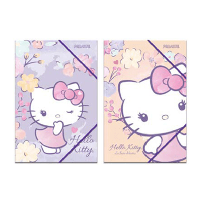CARPETA CON ELASTICO HELLO KITTY1
