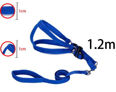 CORREA PARA MASCOTA COLOR LISO 1.2M / 1CM | 12 UNID1