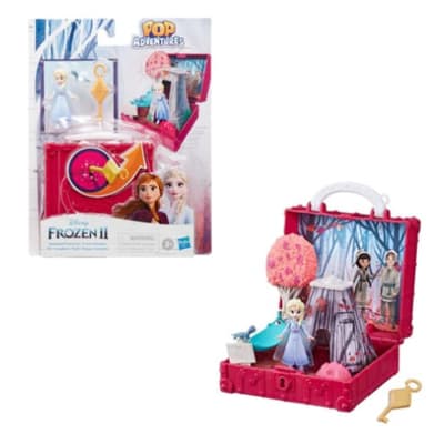 NIÑA  FROZEN 2 MINI ESCENARIOS - ELSA BOSQUE ENCANTADO1