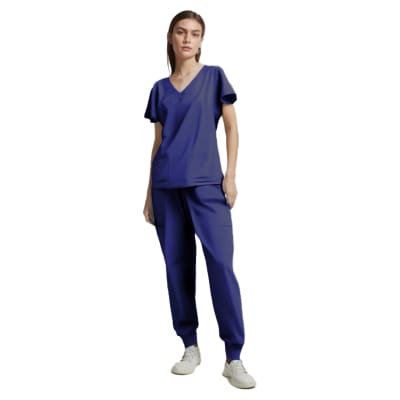 CONJUNTO CLINICO FEMENINO AZUL MARINO S-XL 3051