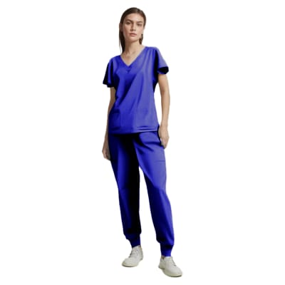 CONJUNTO CLINICO FEMENINO AZUL  S-XL 3051