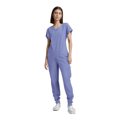 CONJUNTO CLINICO FEMENINO AZUL CLARO S-XL 3061