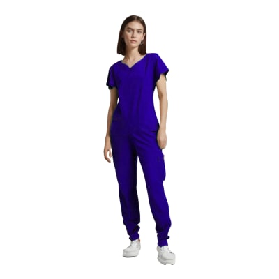 CONJUNTO CLINICO FEMENINO AZUL MARINO S-XL 3061