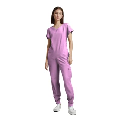 CONJUNTO CLINICO FEMENINO LILA S-XL 3061