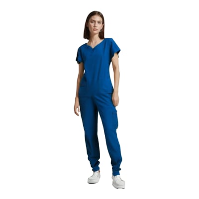 CONJUNTO CLINICO FEMENINO AZUL  S-XL 3061