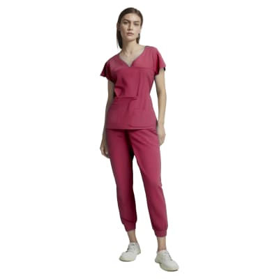 CONJUNTO CLINICO FEMENINO FUCSIA S-XL 3071