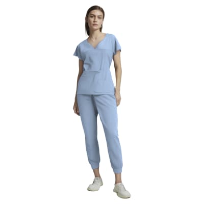 CONJUNTO CLINICO FEMENINO LILA OSCURO S-XL 3071