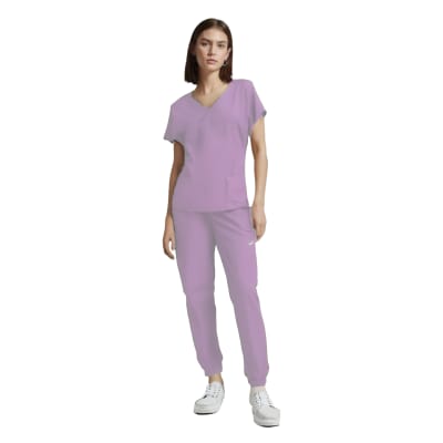 CONJUNTO CLINICO FEMENINO LILA S-XL 3081