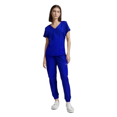 CONJUNTO CLINICO FEMENINO AZUL  S-XL 3081