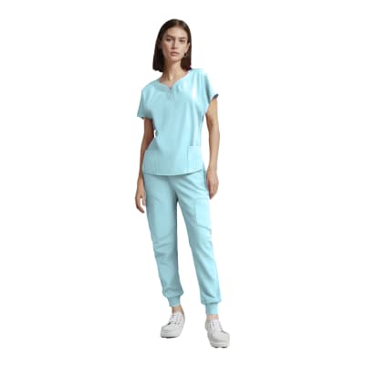 CONJUNTO CLINICO FEMENINO VERDE CLARO S-XL 3091