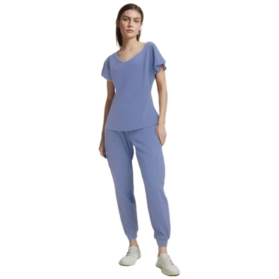 CONJUNTO CLINICO FEMENINO AZUL CLARO S-XL 3101