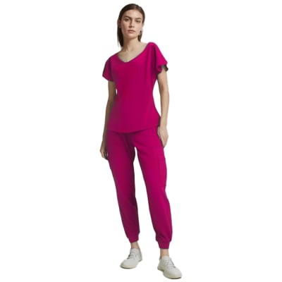 CONJUNTO CLINICO FEMENINO FUCSIA S-XL 3101