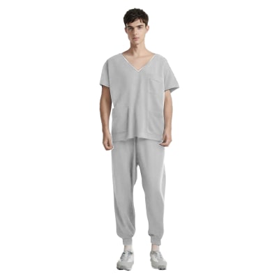 CONJUNTO CLINICO MASCULINO GRIS M-2XL 79S1