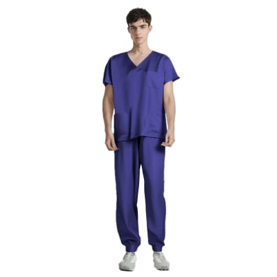 CONJUNTO CLINICO MASCULINO AZUL  M-2XL 821