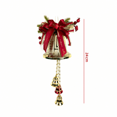 COLGANTE CAMPANA NAVIDAD 20X24CM1