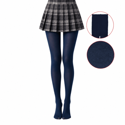 PANTYHOSE ESCOLAR AZUL  TALLA 4 | venta por docena1