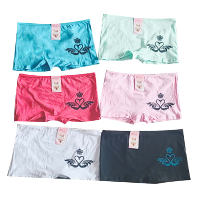 PANTALETA DE MUJER CON ESTAMPADO CISNE | 12 UNID1