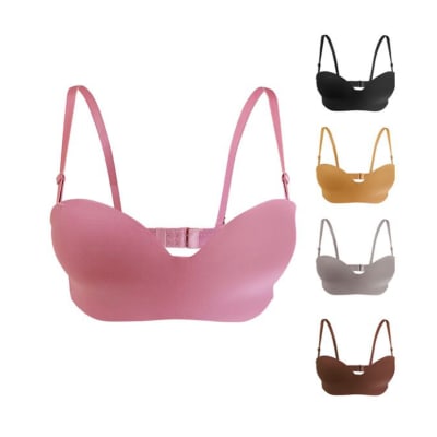 SOSTEN DE MUJER LISO 2 BROCHES AJUSTABLES COLOR LISO | 12 UNID1