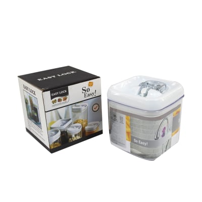 ENVASE ACRÍLICO CON TAPA CIERRA FÁCIL 1000ML | 12 UNID1
