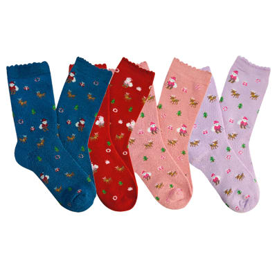 CALCETINES DE MUJER TOALLA | 12 UNID1