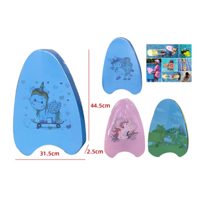 TABLA DE NATACION INFANTIL GOMA EVA 31.5X2.5X44.5CM 2