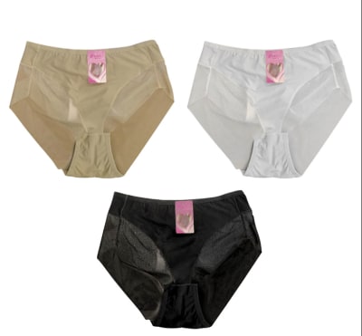 CALZON DE MUJER COLOR LISO ELASTICO | 12 UNID1