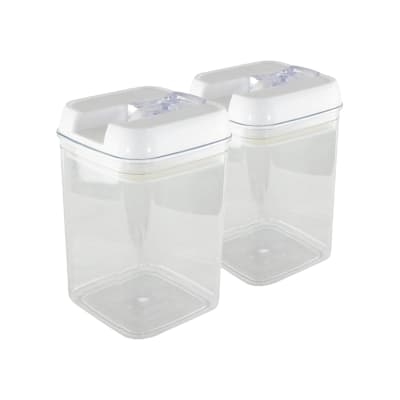 ENVASE ACRÍLICO CON TAPA CIERRA FÁCIL 900ML | 12 UNID1