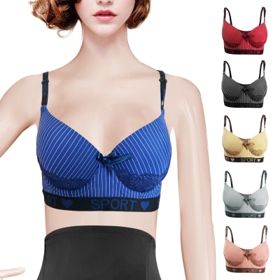 SOSTEN DE MUJER LINEAS Y ENCAJE SPORT | 12 UNID1