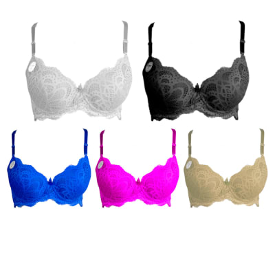 SOSTEN DE MUJER ENCAJE COMPLETO COPA C| 12 UNID1