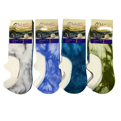 CALCETINES DE HOMBRE INVISIBLE CON DISEÑO | 12 UNID1