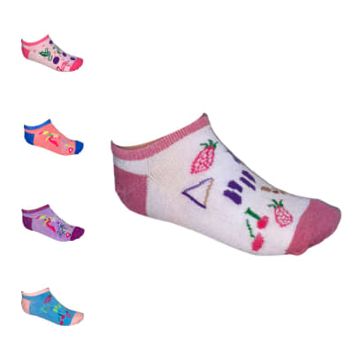 CALCETINES DE NIÑA DISEÑO INVISIBLE PACK 3 TALLA 14-16 | 12 UNID1