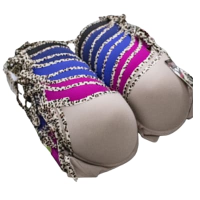 SOSTEN DE MUJER LISO BORDE LEOPARDO NYLON  | 12 UNID1