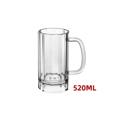 VASO SHOPERO 520ML 8.3X15.8CM | 12 UNID1