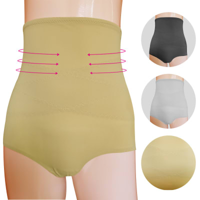 CALZON DE MUJER CON FAJA REDUCTORA COLOR LISO | 12 UNID1