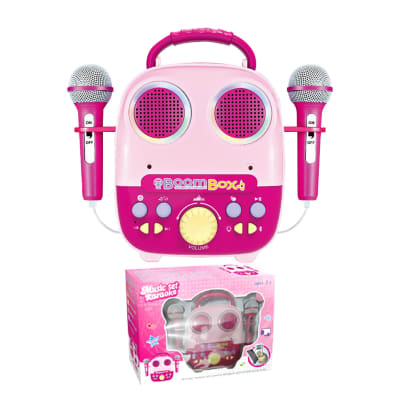 SET DE KARAOKE CON PARLANTE Y MICROFONO1