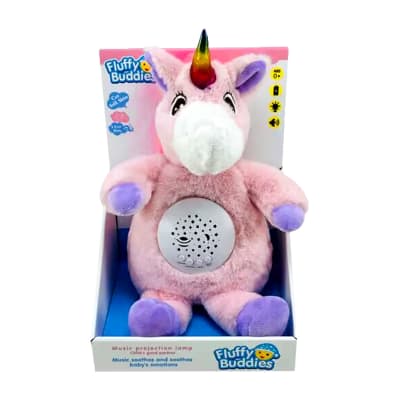 PELUCHE UNICORNIO CON SONIDO Y LUCES1