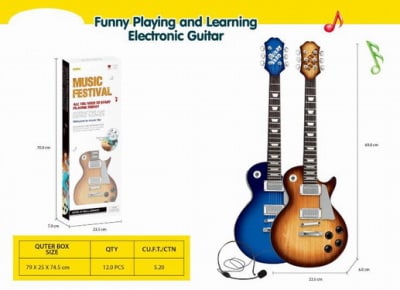 GUITARRA ELECTRICA CON MICROFONO1